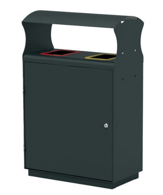 Contenitore Raccolta Differenziata a 2 Sezioni Medial Amsterdam