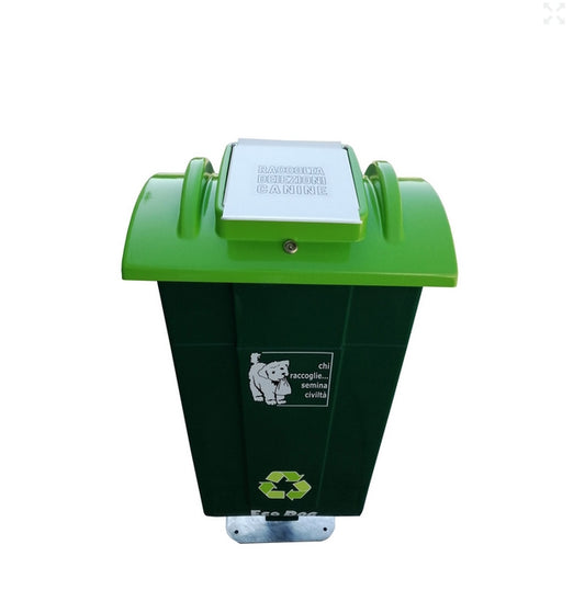 Contenitore Raccolta Deiezioni Canine Bee Green Ecodog 1109 50lt