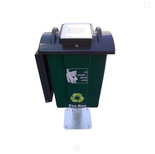 Contenitore Raccolta Deiezioni Canine Bee Green Ecodog 1109A 50lt
