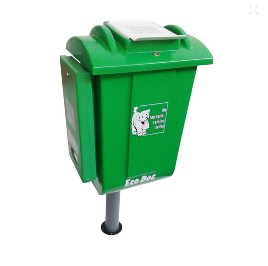 Contenitore Raccolta Deiezioni Canine Bee Green Ecodog 1363 50lt
