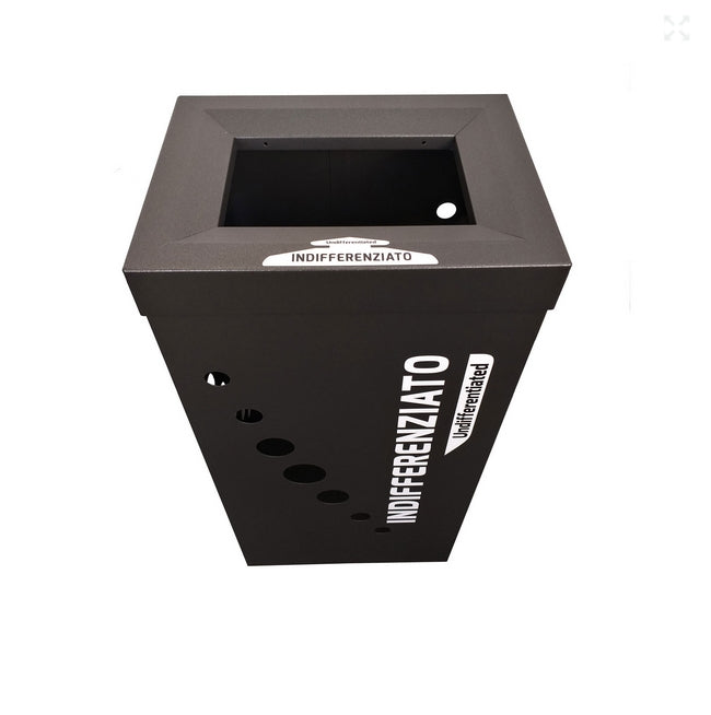 Contenitore Raccolta Differenziata in Metallo Bee Green Eco Easy