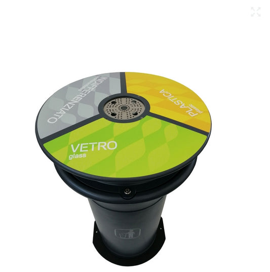 Contenitore Raccolta Differenziata a 3 Sezioni Bee Green New Urban Born 1410