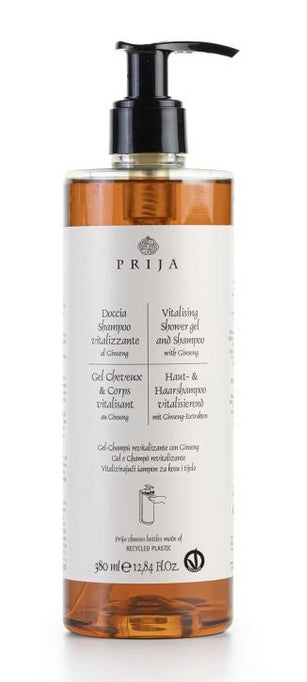 Doccia Shampoo in flacone ricaricabile 380ml Linea Cortesia Gfl Prija 18pz