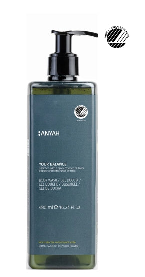 Gel Doccia in flacone con dosatore 480ml Linea Cortesia Gfl Anyah 18pz