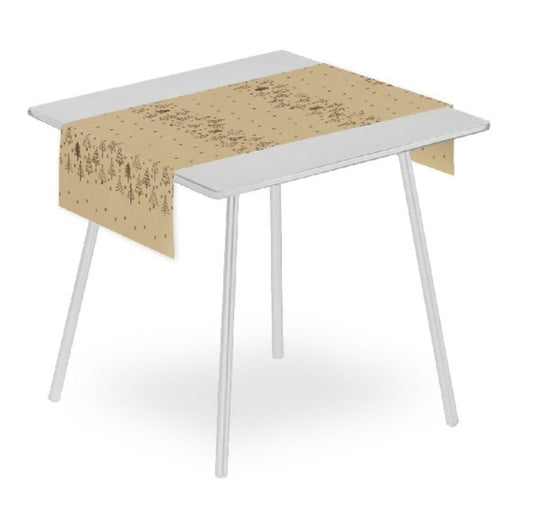 Tovaglietta Runner Natalizia You & Me 120x48 Airlaid Packservice Plus Silvania 200 Pezzi