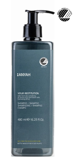 Shampoo in flacone con dosatore 480ml Linea Cortesia Gfl Anyah 18pz