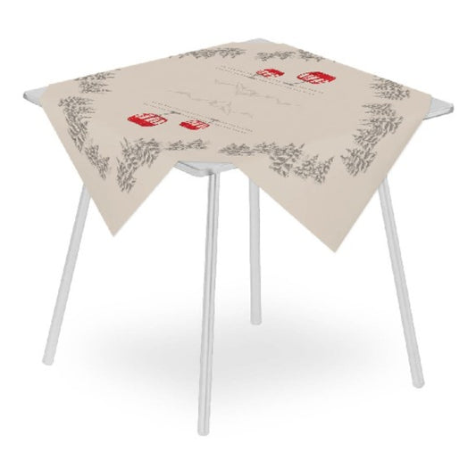 Tovaglia Natalizia 100x100 Airlaid Packservice Plus Cabinovia 100 Pezzi