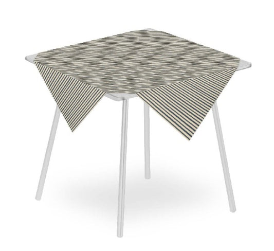 Tovaglia 100x100 Airlaid Packservice Mono Riva Ardesia 100 Pezzi