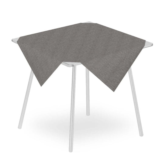 Tovaglia 100x100 Airlaid Packservice Plus Tea Grigio 100 Pezzi