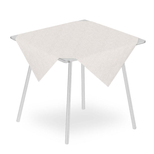 Tovaglia 100x100 Airlaid Packservice Mono Zeb Sabbia 100 Pezzi