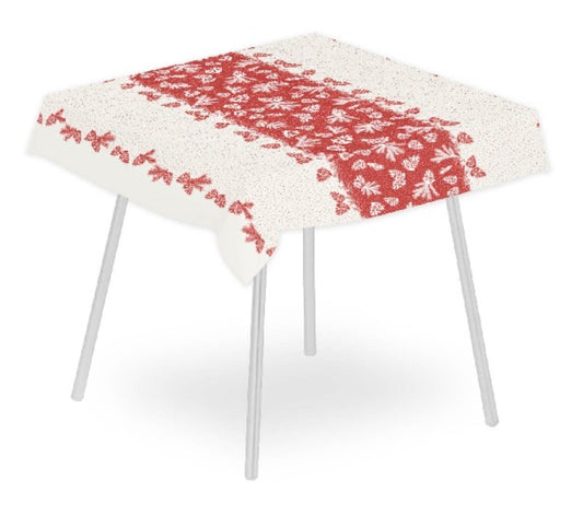 Tovaglia Natalizia 120x120 Airlaid Packservice Plus Inveria 100 Pezzi