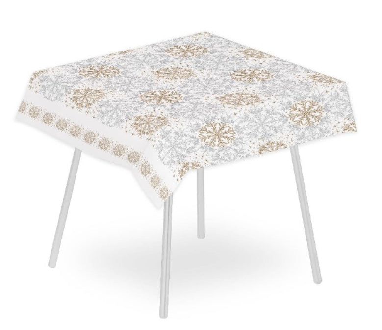 Tovaglia Natalizia 140x140 Spunlace Packservice Micro Aura 50 Pezzi