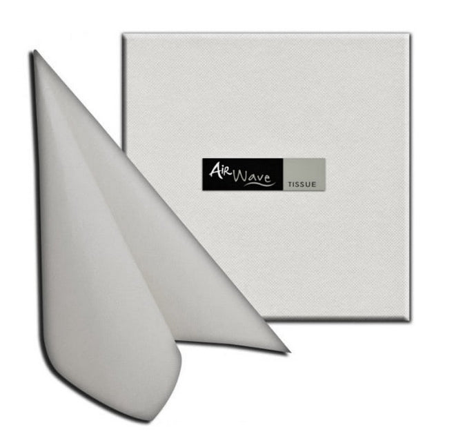 Tovaglioli 40x40 TNT Packservice Airwave Color Tissue Grigio 1200 Pezzi