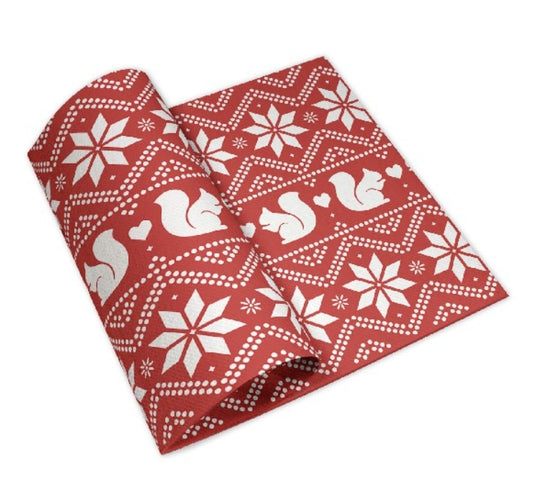 Tovaglioli Natalizi 40x40 Airlaid Packservice Plus Elsa 800 Pezzi