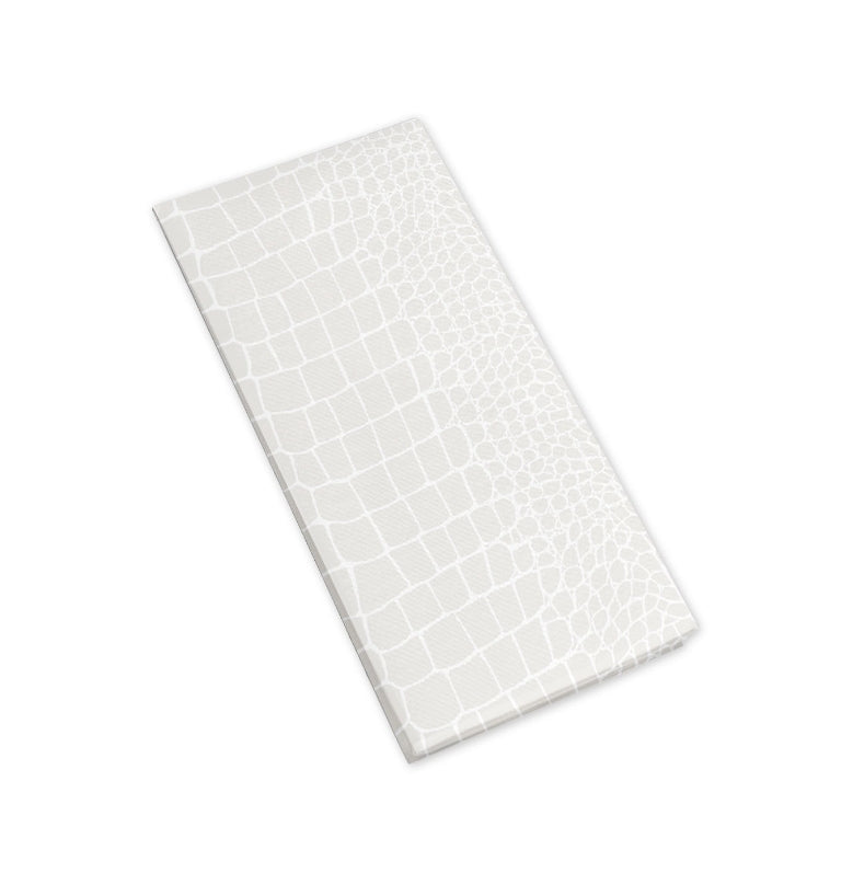 Tovaglioli 40x44 P8 Airlaid Packservice Plus Croko Bianco 600 Pezzi