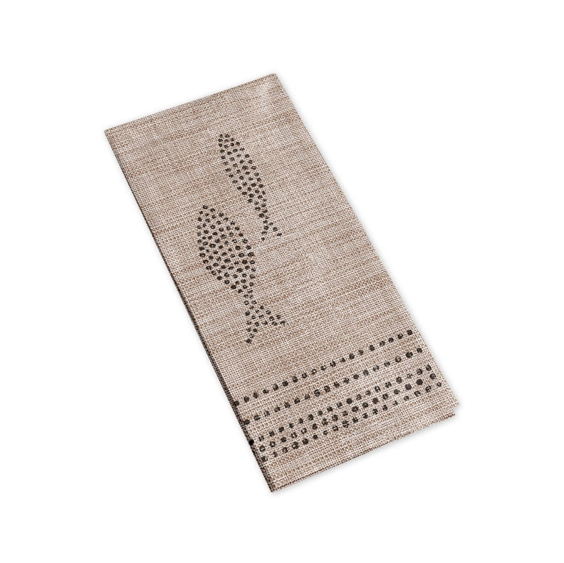 Tovaglioli 40x40 Spunlace Packservice Micro Saline Moka P8 600 Pezzi