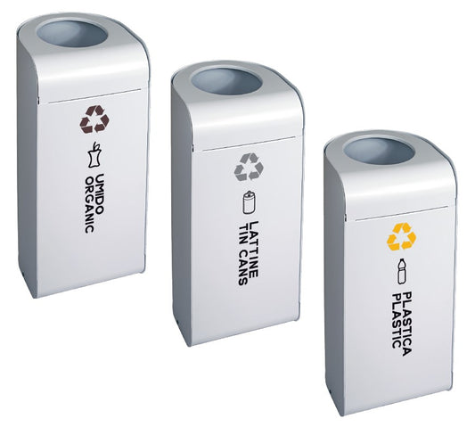 Contenitore Raccolta Differenziata Coperchio Basculante