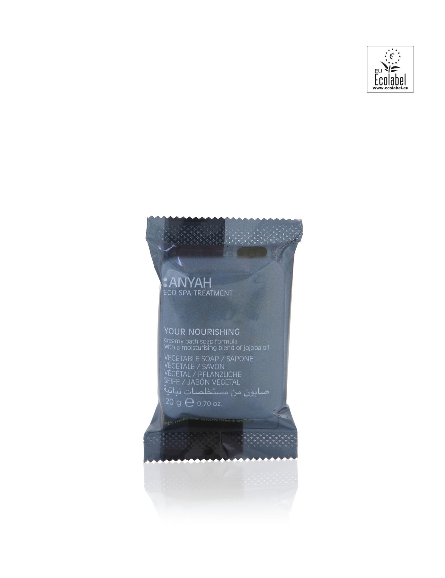 Sapone Vegetale 20gr Ecolabel Linea Cortesia Gfl Anyah 300pz