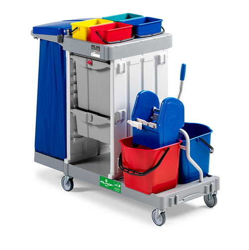 Carrello Pulizia Professionale Multiuso Filmop Alpha 5108-18
