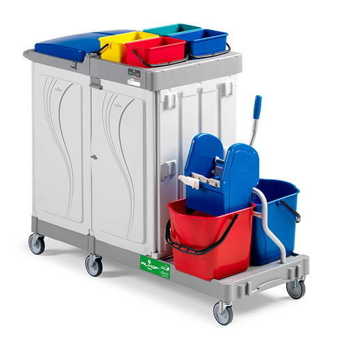 Carrello Pulizia Professionale Multiuso Filmop AlphaSplit 0801500