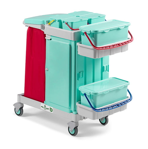 Carrello Ospedaliero Professionale Antibatterico Filmop Alpha A-B Plus 06037000