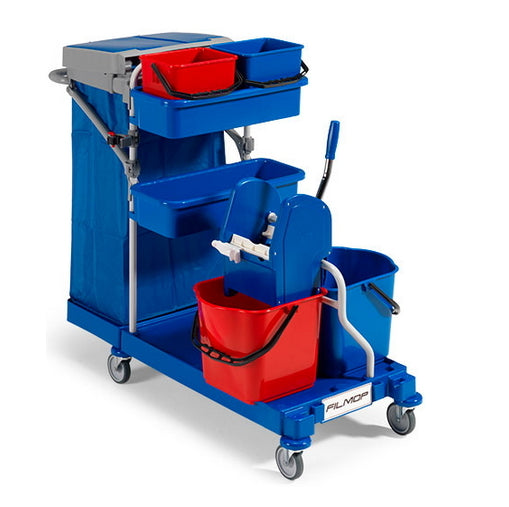 Carrello Pulizia Professionale Multiuso Filmop Morgan 1040