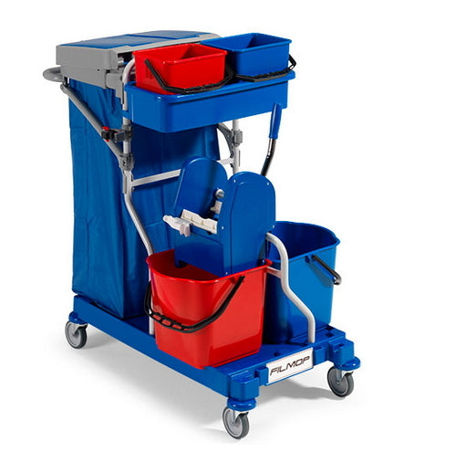 Carrello Pulizia Professionale Multiuso Filmop Morgan 1050