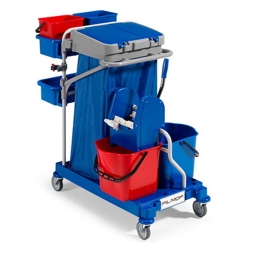 Carrello Pulizia Professionale Multiuso Filmop Morgan 1060