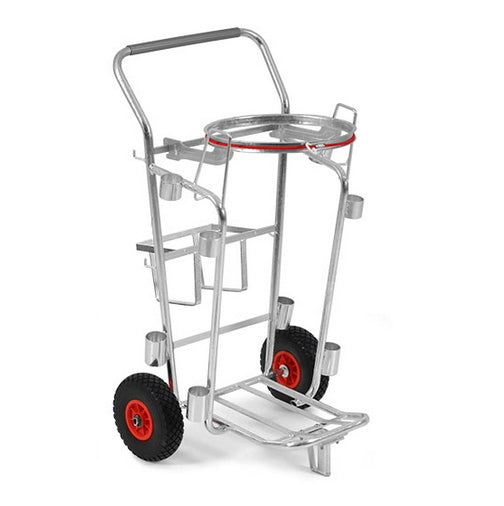 Carrello Portasacco Professionale Zincato Filmop 8040