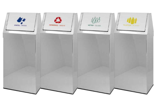 Contenitore Raccolta Differenziata Rettangolare