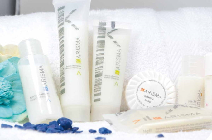 Cuffia Doccia in Astuccio Linea Cortesia Sydex Karisma 500 Pezzi