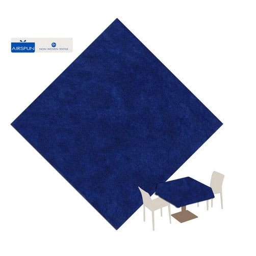 Tovaglia 160x160 Airspun Packservice Color Blue 80 Pezzi