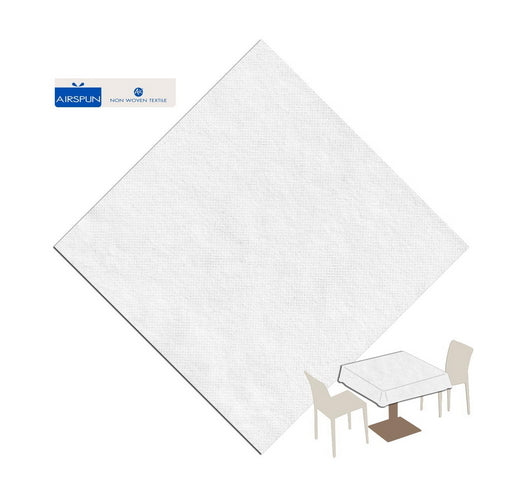 Tovaglia 100x100 TNT Packservice Airspun Color Bianco 100 Pezzi