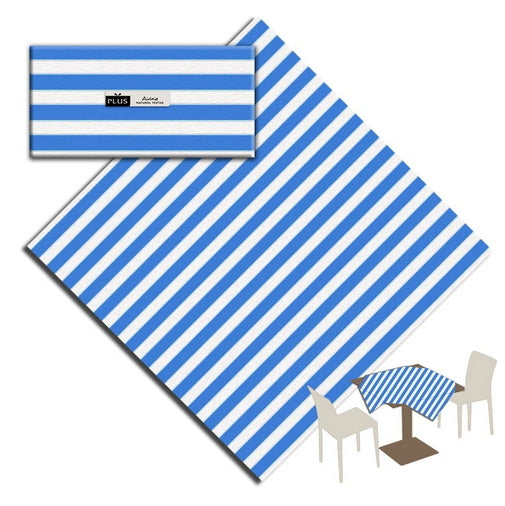 Tovaglia 120x120 Airlaid Packservice Plus Band Mare 100 Pezzi