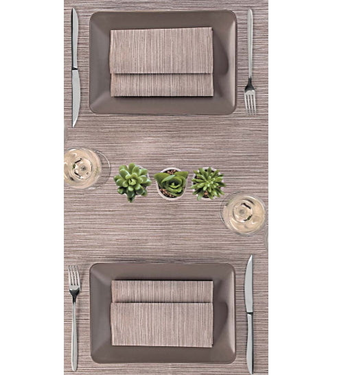 Tovaglia 100x100 Spunlace Packservice Nuvola Costes Cacao 80 Pezzi