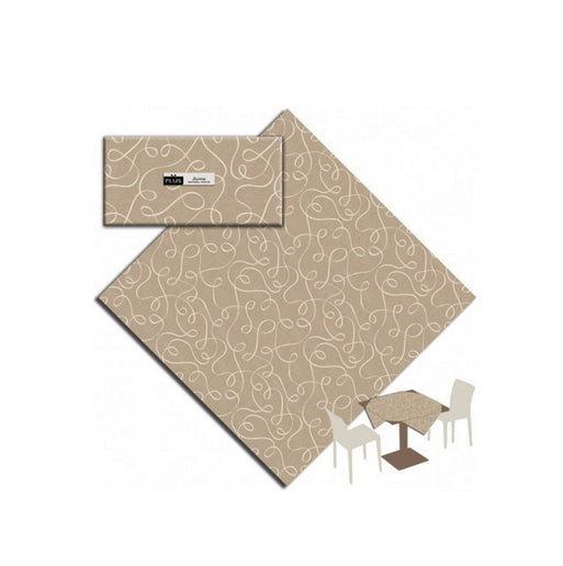 Tovaglia 120x120 Airlaid Packservice Plus Grace Creta 100 Pezzi