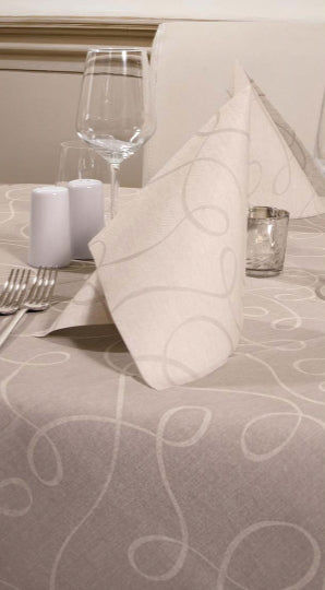 Tovaglia 100x100 Airlaid Packservice Plus Grace Creta 100 Pezzi