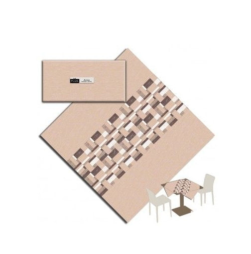 Tovaglia 120x120 Airlaid Packservice Plus Kuadra Nocciola 100 Pezzi