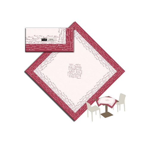 Tovaglia 120x120 Airlaid Packservice Plus Wine Bordeaux 100 Pezzi