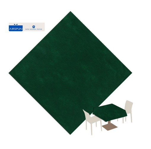 Tovaglia 140x140 Airspun Packservice Color Verde 70 Pezzi