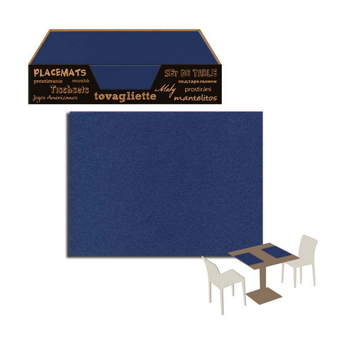 Tovaglietta 30x40 Airlaid Packservice Plus Color Blue 1000 Pezzi