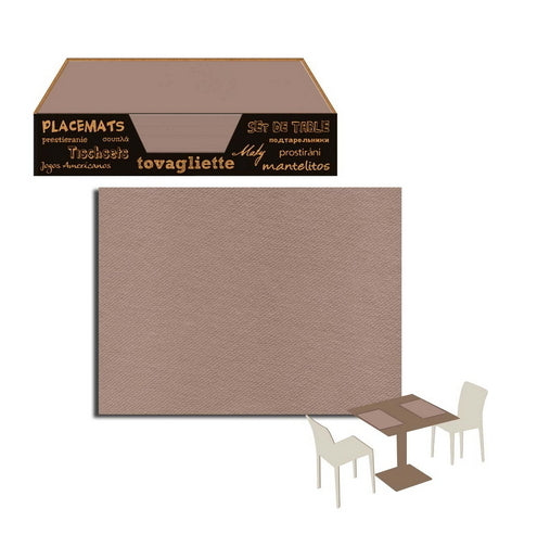 Tovaglietta 30x40 Airlaid Packservice Plus Color Cappuccino 1000 Pezzi