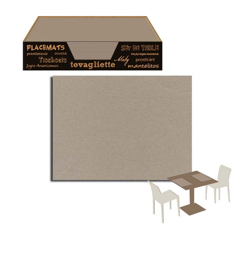 Tovaglietta 30x40 Airlaid Packservice Plus Color Creta 1000 Pezzi