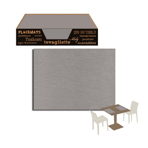 Tovaglietta 30x40 Airlaid Packservice Plus Color Grigio 1000 Pezzi