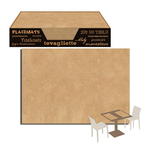 Tovaglietta 30x40 Carta Kraft Avana Packservice Rustico Paglia 600 Pezzi