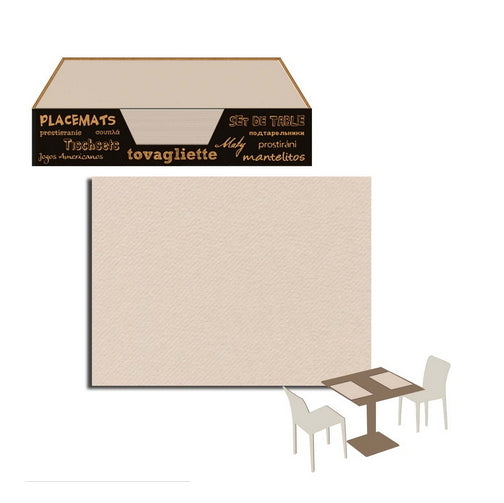 Tovaglietta 30x40 Airlaid Packservice Plus Color Sabbia 1000 Pezzi
