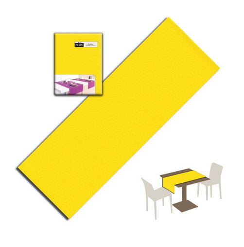 Tovaglietta Runner You & Me 120x48 Airlaid Packservice Plus Color Giallo 200 Pezzi