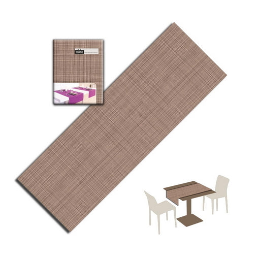 Tovaglietta Runner You & Me 120x48 Spunlace Packservice Gaia Cacao 200 Pezzi