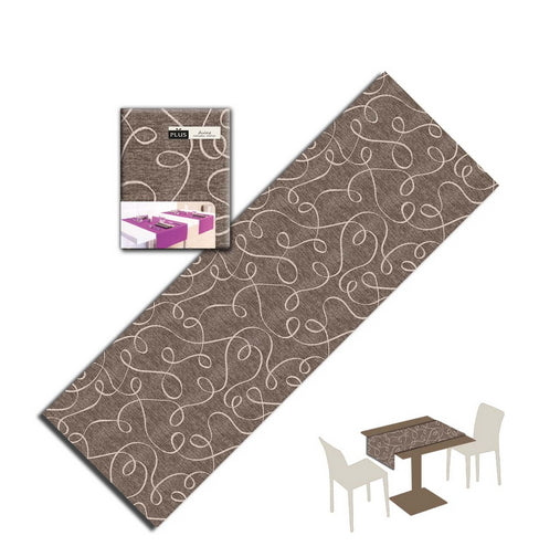Tovaglietta Runner You & Me 120x48 Airlaid Packservice Plus Grace Moka 200 Pezzi 200 Pezzi