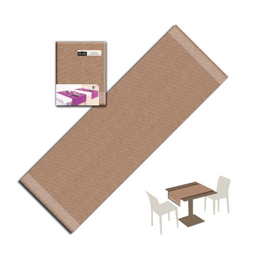 Tovaglietta Runner You & Me 120x48 Airlaid Packservice Plus Iuta Cappuccino 200 Pezzi